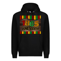 Black 1865 juneteenth tumbler Premium Hoodie - BarkalooDesign