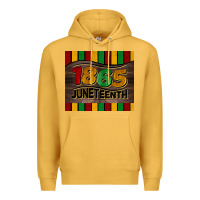 Mustard 1865 juneteenth tumbler Premium Hoodie - BarkalooDesign