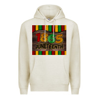 Oatmeal Heather 1865 juneteenth tumbler Premium Hoodie - BarkalooDesign