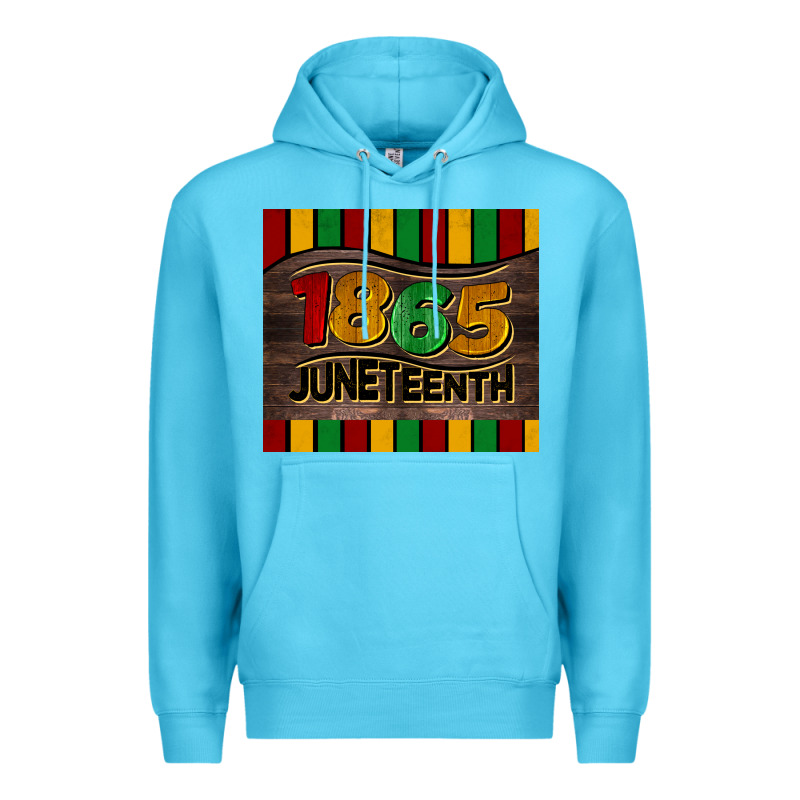 1865 Juneteenth Tumbler Premium Hoodie by BarkalooDesign | Teevron