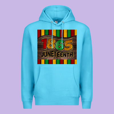 1865 Juneteenth Tumbler Premium Hoodie Designed By Barkaloodesign