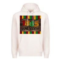 Pale Pink 1865 juneteenth tumbler Premium Hoodie - BarkalooDesign