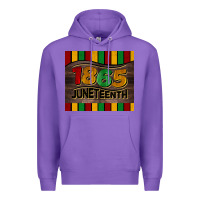 Purple 1865 juneteenth tumbler Premium Hoodie - BarkalooDesign