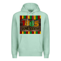 Seafoam 1865 juneteenth tumbler Premium Hoodie - BarkalooDesign