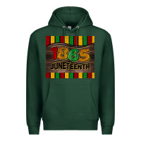 Sports Green 1865 juneteenth tumbler Premium Hoodie - BarkalooDesign