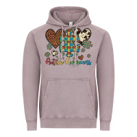 Vintage Zinc autism awareness leopard cowhide herts puzzle Vintage Hoodie - Artiststas