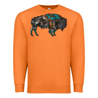 Carrot cowhide bison Premium Sweatshirt - RanaPortraitStore