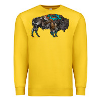 Lemon cowhide bison Premium Sweatshirt - RanaPortraitStore