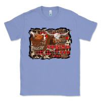 Colony Blue all i want for christmas is a cow Classic Tee - RanaPortraitStore