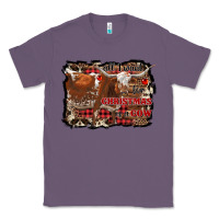 Lavender all i want for christmas is a cow Classic Tee - RanaPortraitStore