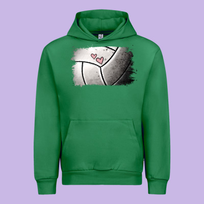 Volleyball Brushstroke Urban Hoodie Designed By Ranaportraitstore