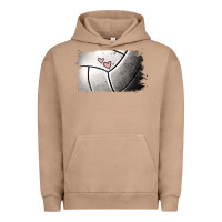 Pigment Burro Volleyball Brushstroke Urban Hoodie - RanaPortraitStore