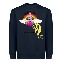Navy Unicorns Are Born in September Heavyweight Sweatshirt - Bettercallsaul