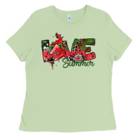 Matcha Love Summer Ladies Tee - CowhideDigitalArt