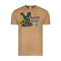 Vintage Camel Happy Easter Vintage Tee - CowhideDigitalArt