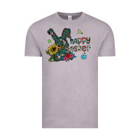 Vintage Zinc Happy Easter Vintage Tee - CowhideDigitalArt