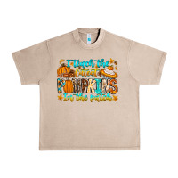 French Oak i teach the cutest pumpkins in the patch Urban Heavy Tee - CowhideDigitalArt