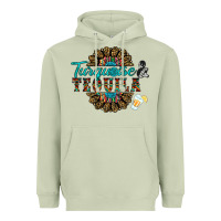 Matcha turquoise gemstone and taquila Heavyweight Hoodie - RanaPortraitStore