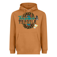 Meerkat turquoise gemstone and taquila Heavyweight Hoodie - RanaPortraitStore