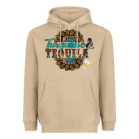 Mushroom turquoise gemstone and taquila Heavyweight Hoodie - RanaPortraitStore