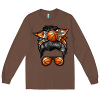 Chestnut basketball mom Long Sleeve Tee - RacoonDesign