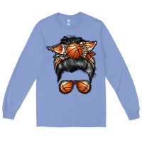Colony Blue basketball mom Long Sleeve Tee - RacoonDesign