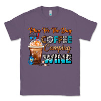 Lavender Plan For The Day Coffee Camping Wine Frappe Coffee Classic Tee - FaDigitalArtStudio