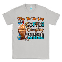 Moon Dust Plan For The Day Coffee Camping Wine Frappe Coffee Classic Tee - FaDigitalArtStudio
