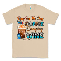 Mushroom Plan For The Day Coffee Camping Wine Frappe Coffee Classic Tee - FaDigitalArtStudio