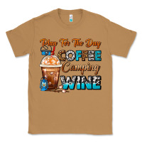 Toasted Coconut Plan For The Day Coffee Camping Wine Frappe Coffee Classic Tee - FaDigitalArtStudio