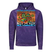 Cloud Purple autism awareness hearts leopard cowhide Vintage Hoodie - Artiststas