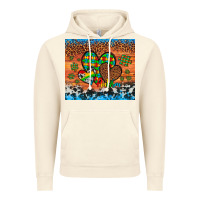 Vintage Artic autism awareness hearts leopard cowhide Vintage Hoodie - Artiststas