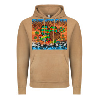 Vintage Camel autism awareness hearts leopard cowhide Vintage Hoodie - Artiststas
