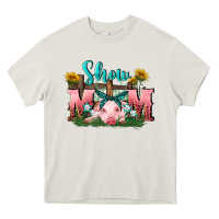 Cream Show mom pig Mother's Day Heavy Core Tee - FaDigitalArtStudio