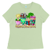 Matcha nightmare before summer coffee cups Ladies Tee - CowhideDigitalArt