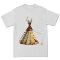 Dove Grey teepe tipi Premium Tee - FaDigitalArtStudio