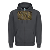 Smoke Camouflage Glitter Background Zipper Hoodie - Jasminsmagicworld