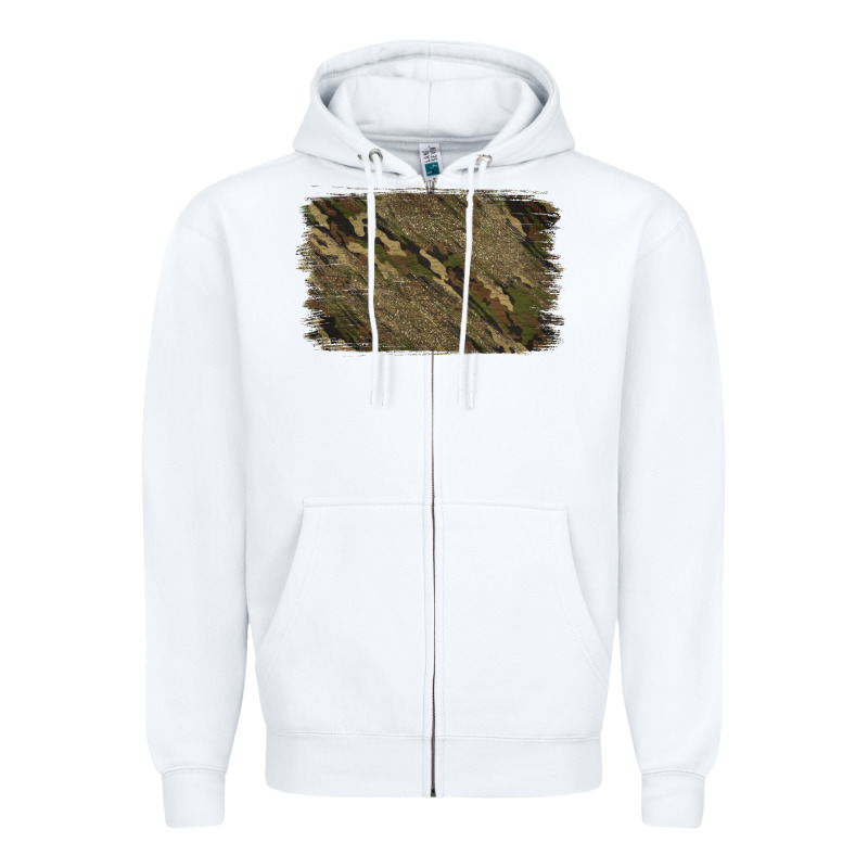 Camouflage Glitter Background Zipper Hoodie by Jasminsmagicworld | Teevron