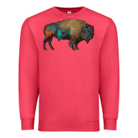 Cardinal leopard bison Premium Sweatshirt - RanaPortraitStore