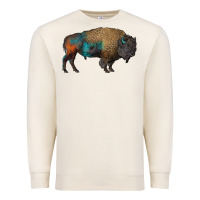 Sandshell leopard bison Premium Sweatshirt - RanaPortraitStore