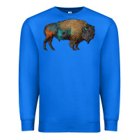 True Royal leopard bison Premium Sweatshirt - RanaPortraitStore