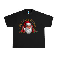 Black i love a man with beard Urban Heavy Tee - CowhideDigitalArt