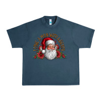 Midnight Navy i love a man with beard Urban Heavy Tee - CowhideDigitalArt