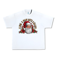 I Love A Man With Beard Urban Heavy Tee | Teevron