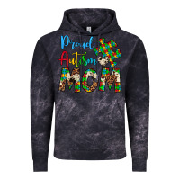 Cloud Black proud autism mom Vintage Hoodie - Artiststas