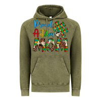 Vintage Olive proud autism mom Vintage Hoodie - Artiststas