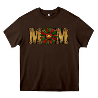 Chocolate Brown christmas mom (1) Heavy Core Tee - RanaPortraitStore