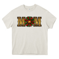 Cream christmas mom (1) Heavy Core Tee - RanaPortraitStore