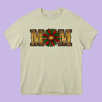Christmas Mom (1) Heavy Core Tee Designed By Ranaportraitstore