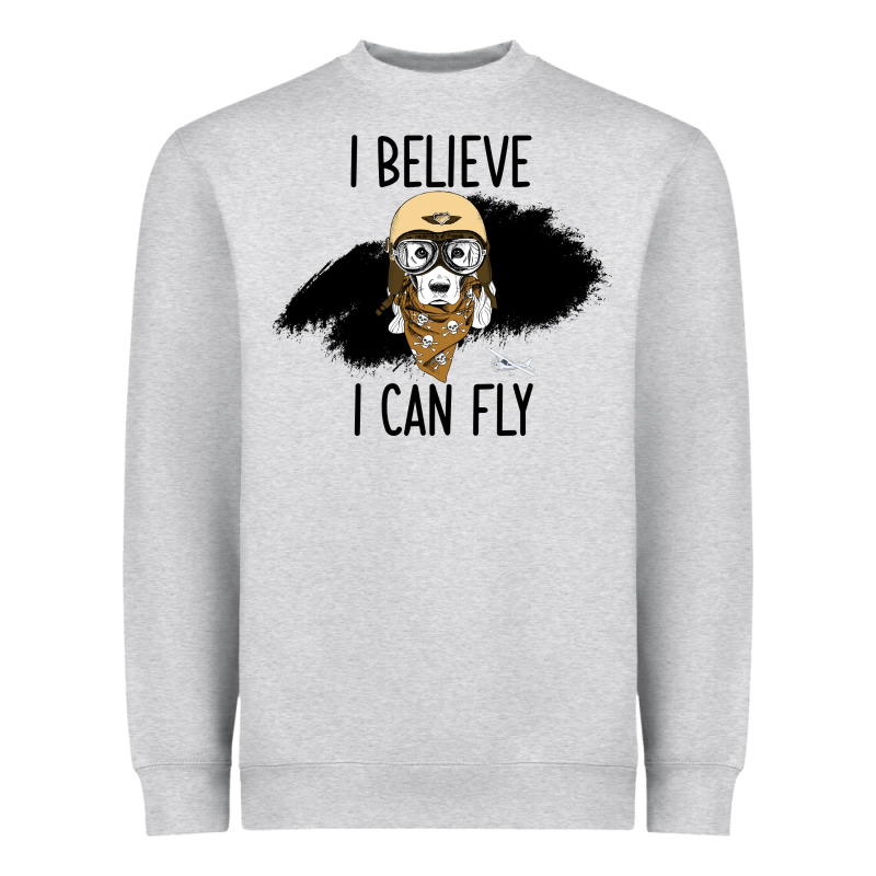 I Beleive I Can Fly, Dog, Heavyweight Sweatshirt by Bettercallsaul | Teevron